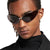 Damen Cat-Eye Sonnenbrille mit modischem Metallrahmen Brehn