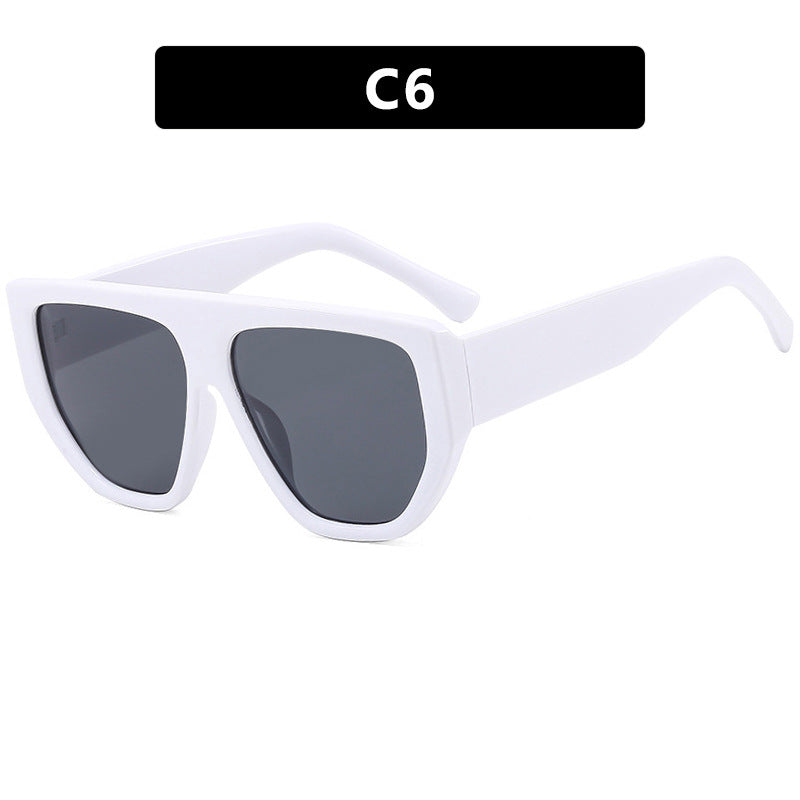 Damen modische Oversized-Sonnenbrille mit innovativem Rahmen Brehn