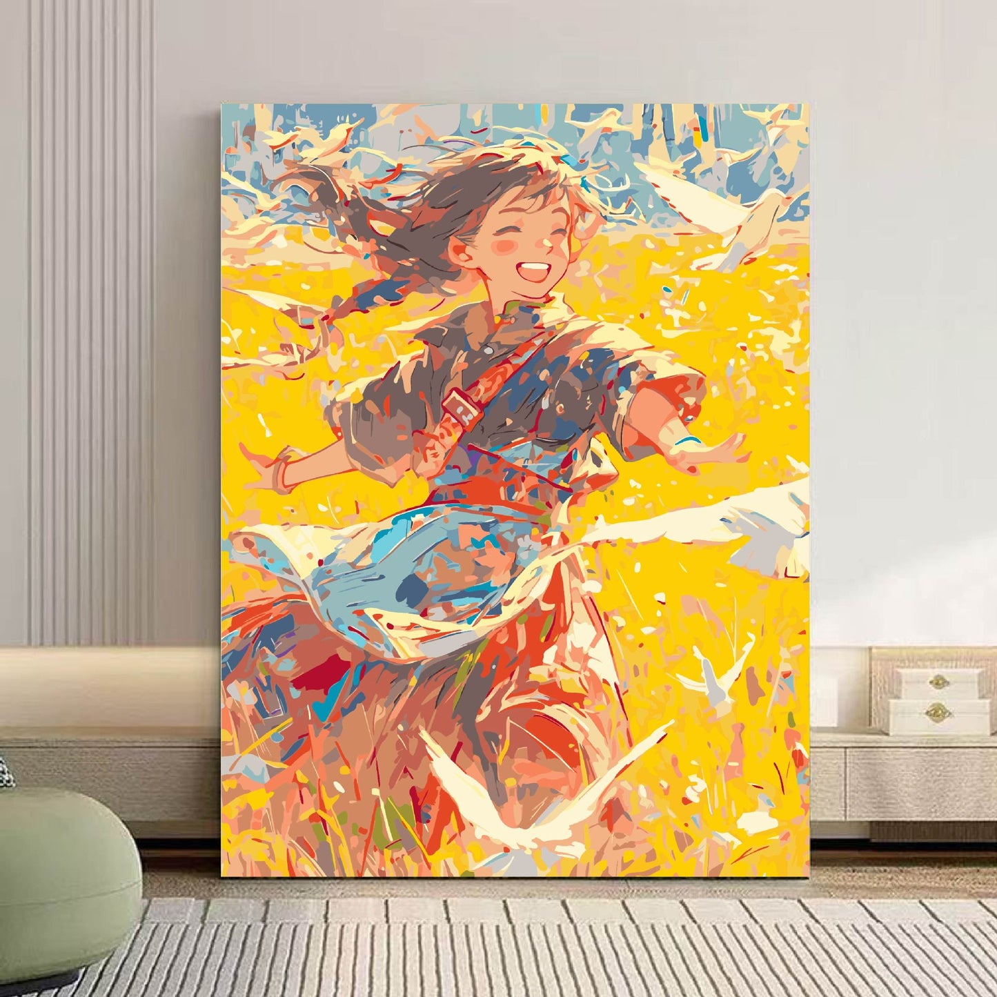 Illustrierte Fantasy Wandkunst Brehn