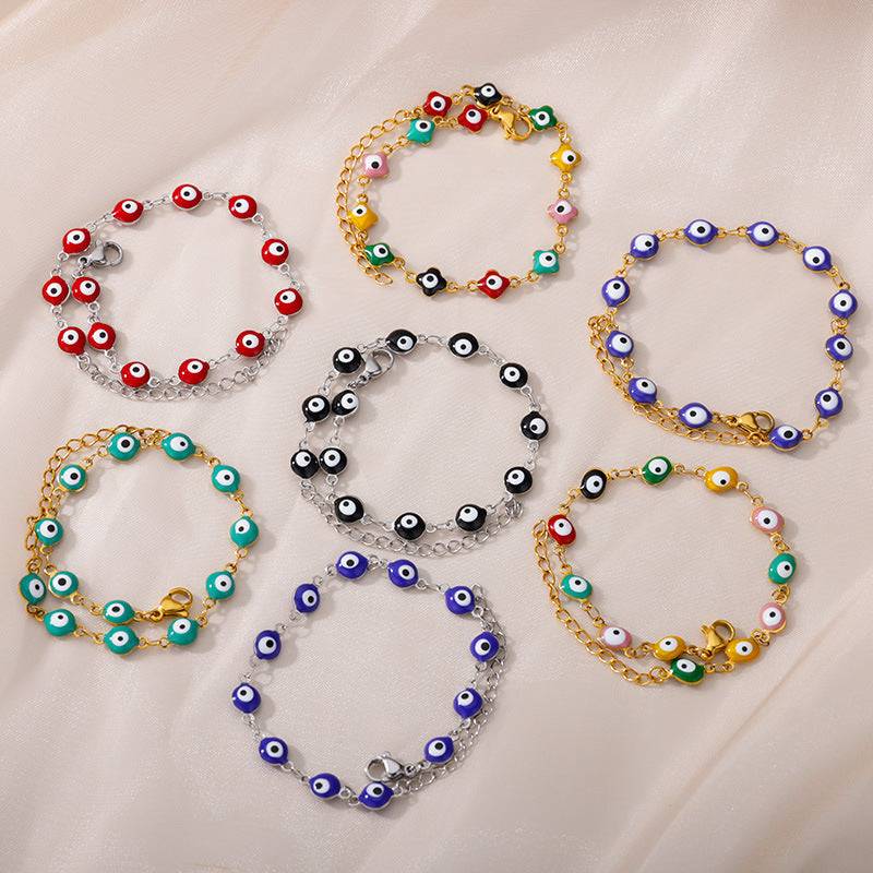 Evil Eye Schutz Anklet Brehn