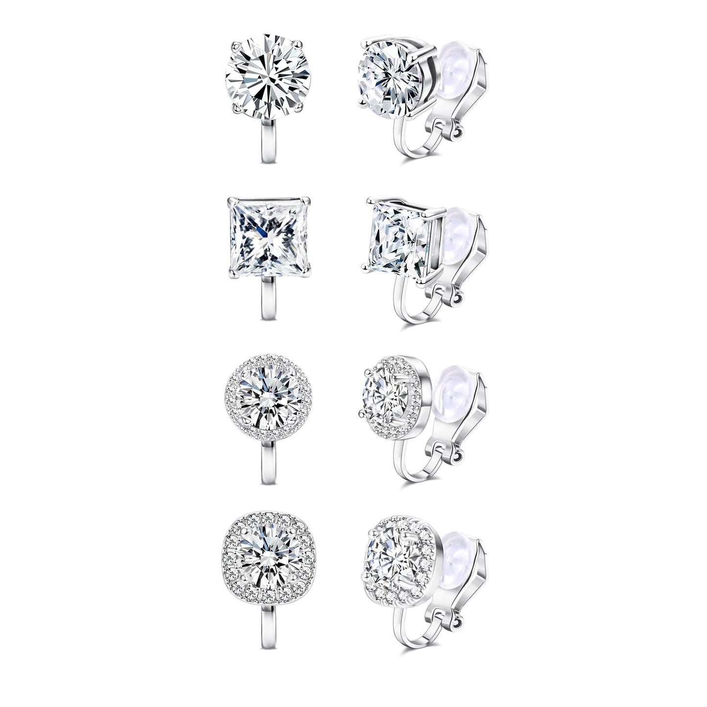 Luxuriöses Multi-Stone Ohr-Cuff-Set Brehn