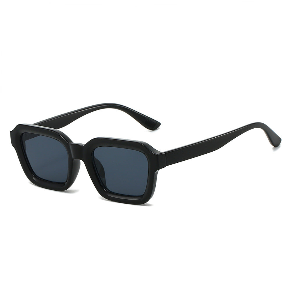 Trendige geometrische Rahmen-Sonnenbrille Brehn