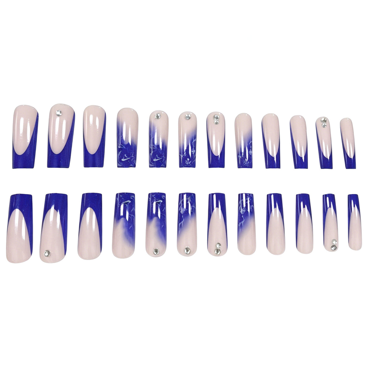 Glamouröse Acryl-Nagelkunst Brehn