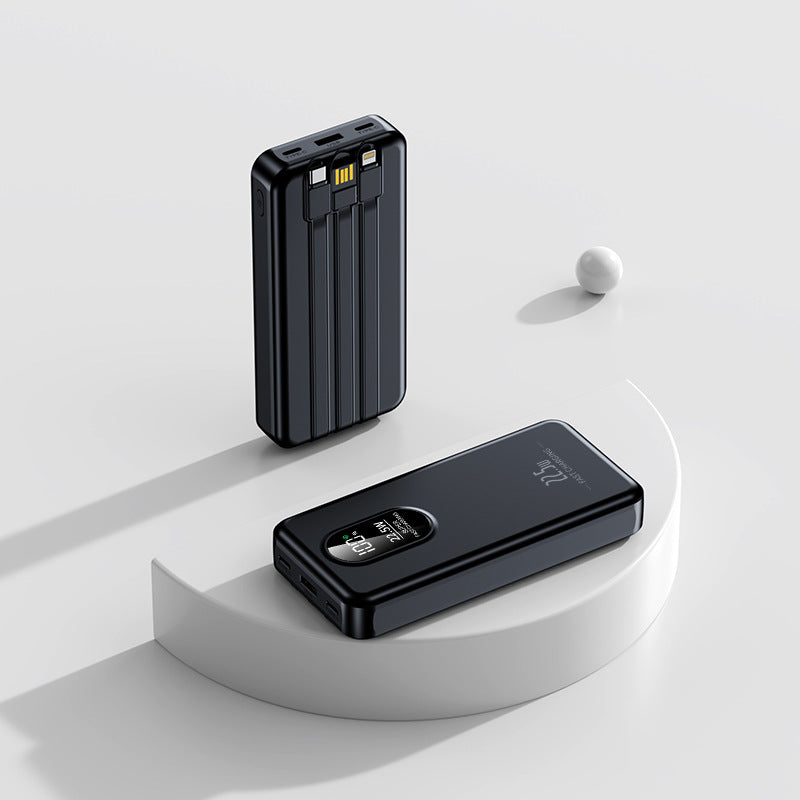 kompakte Powerbank mit integrierter Multifunktionsladeanzeige Brehn