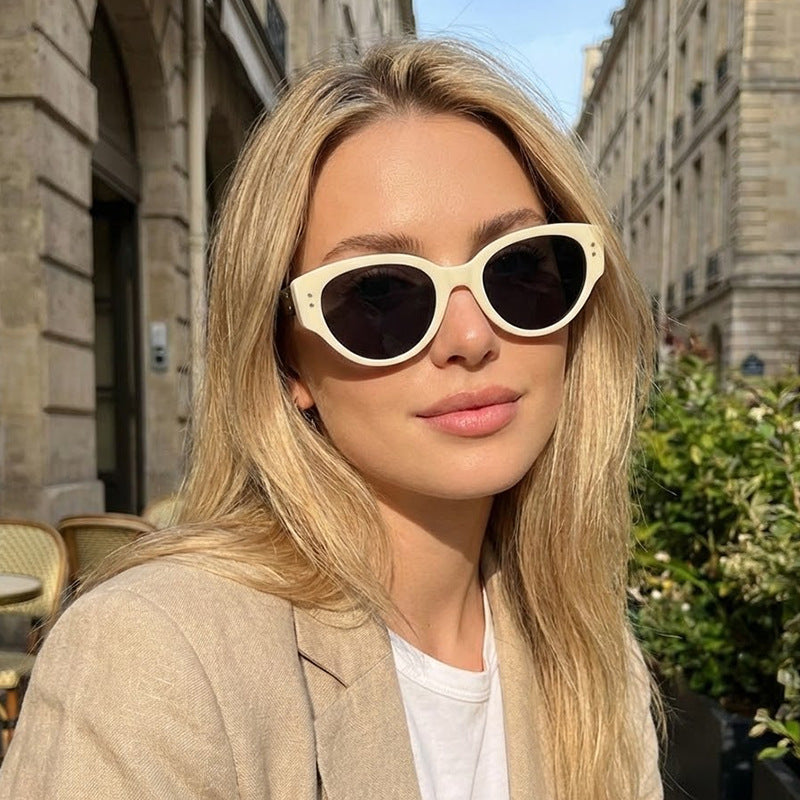 Damen Modische Sonnenbrille im Retro-Stil Brehn