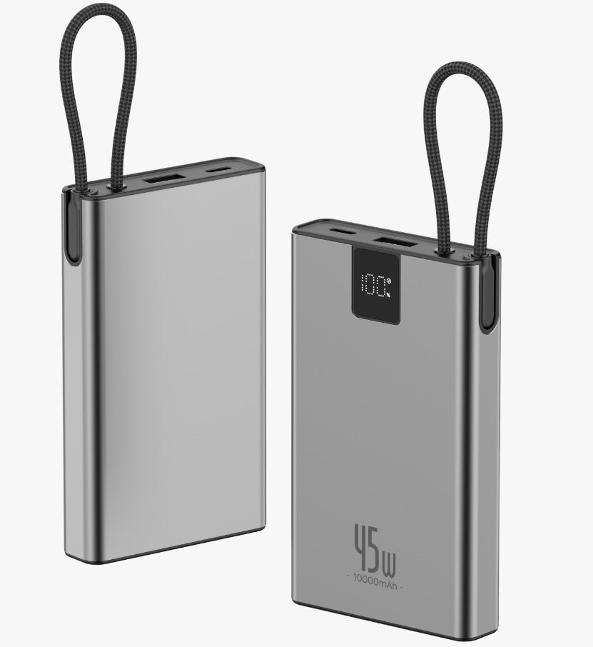 Tragbare Hochleistungs-Powerbank mit Intelligenter Ladeanzeige und Usb-C-Anschluss Brehn