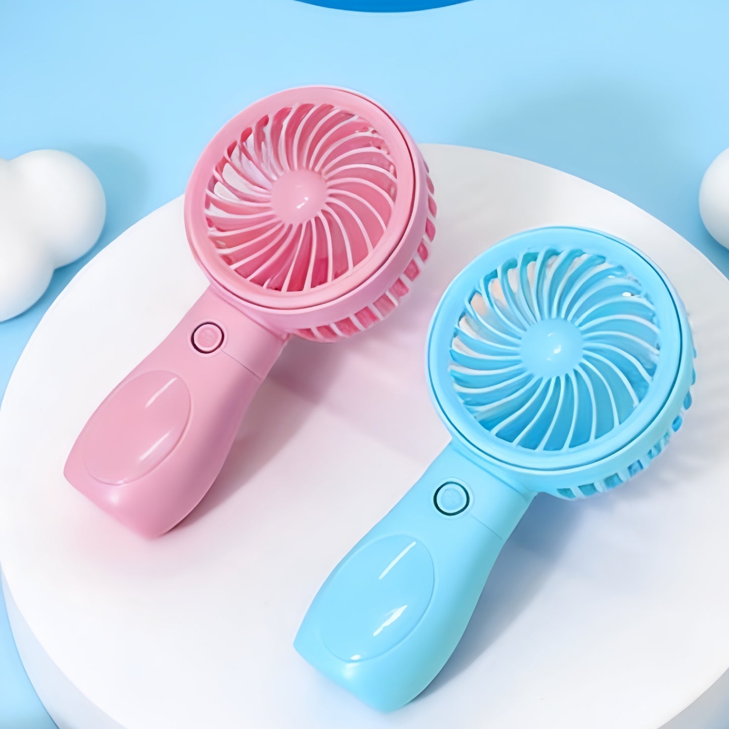 Damen Tragbarer Mini-Handventilator mit USB-Ladefunktion Brehn