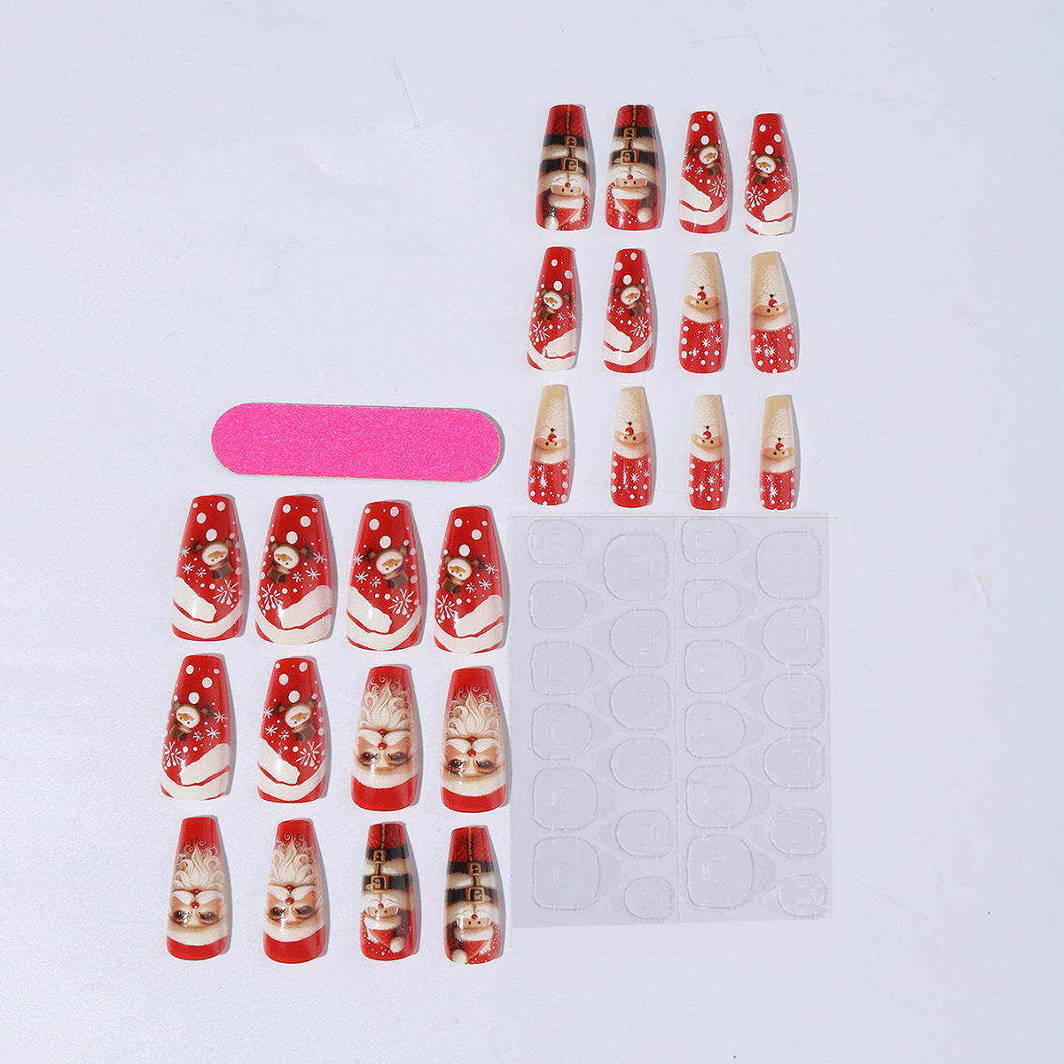 Kunstnagelset mit festlichen Weihnachtsmotiven Brehn 1789119139