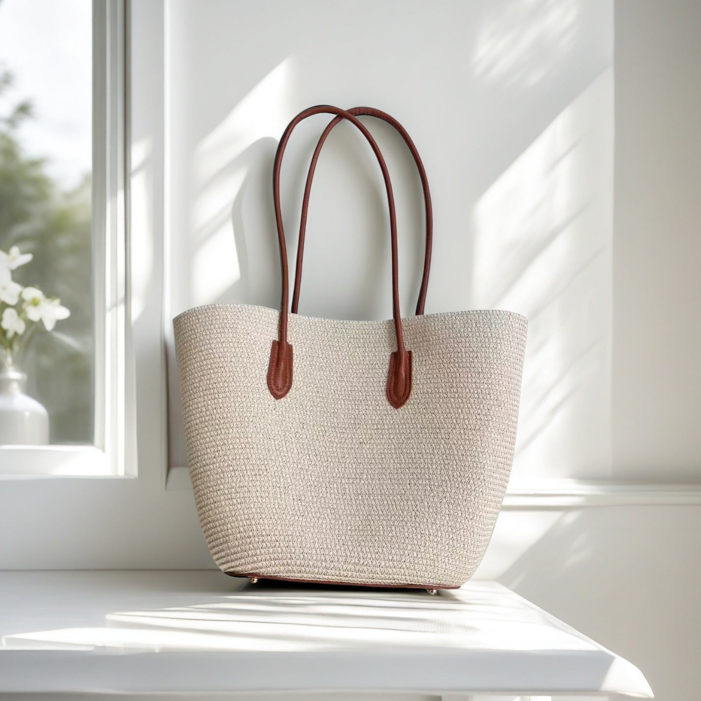Handgefertigte Strandtasche Brehn