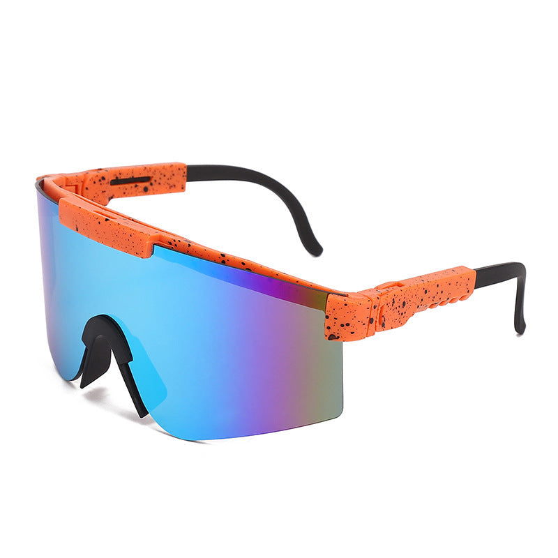Damen Sportliche Statement-Sonnenbrille im modernen Design Brehn