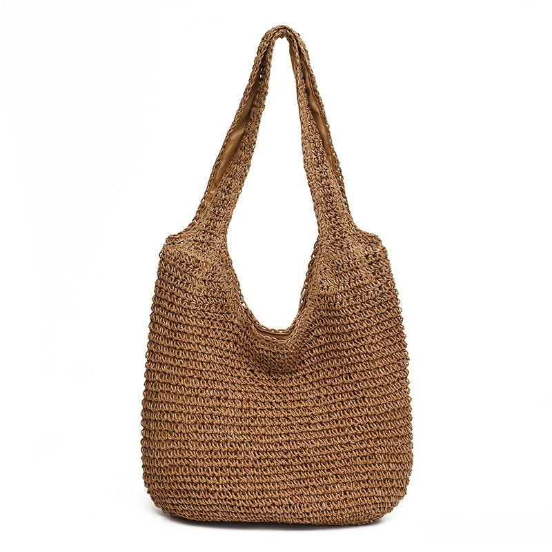 Handgefertigte Geflochtene Schultertasche