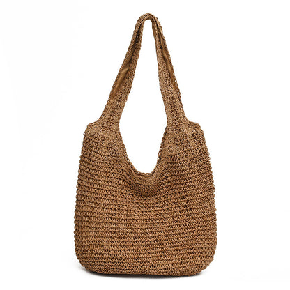 Handgefertigte Geflochtene Schultertasche