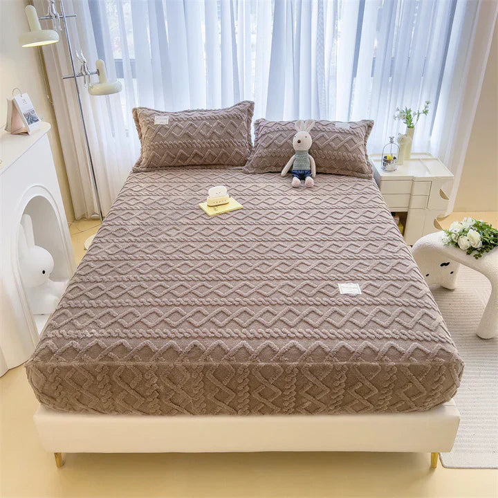 Brehn | LuxeLoom Bettdecke - Luxuriöse Flanellbettdecke für ultimativen Komfort und Wärme