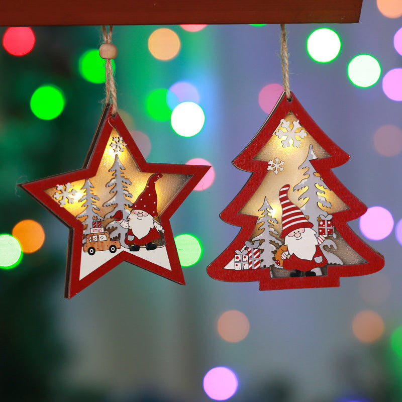 Weihnachtsbaum-Hängedeko in Sternform Brehn
