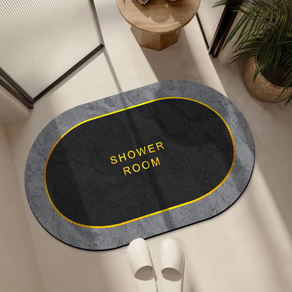 Luxuriöse Marmor Design Badematte