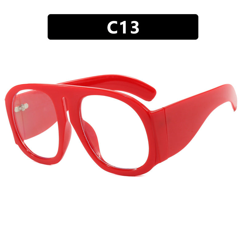 Damen trendige oversized Sonnenbrille mit modischem Farbverlauf Brehn