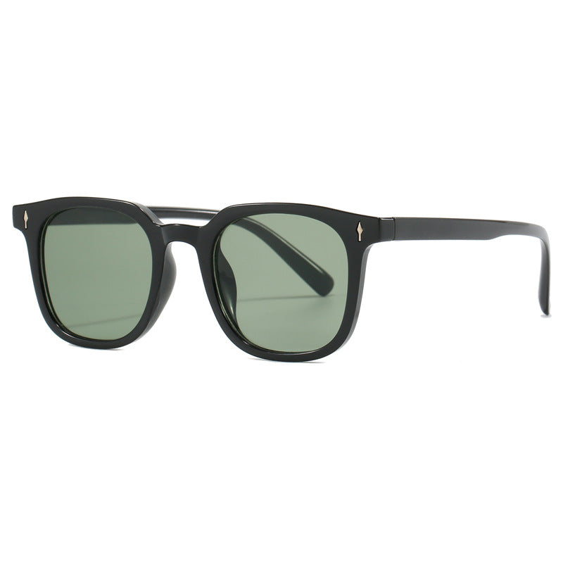 Damen modische quadratische Sonnenbrille mit langlebigem Kunststoffrahmen Brehn