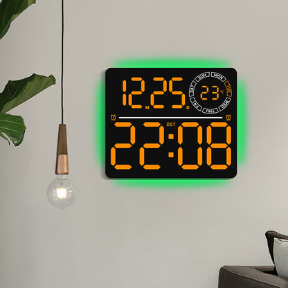 Digitale Wanduhr Brehn