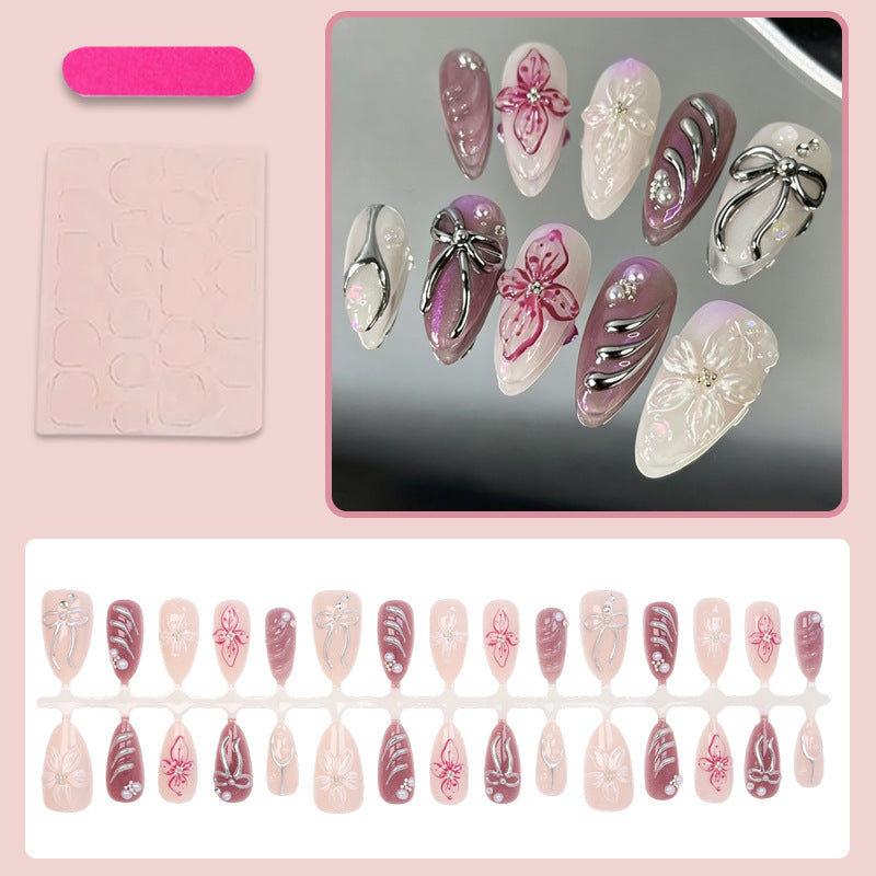 Künstliche Fingernägel mit eleganten Designs Brehn