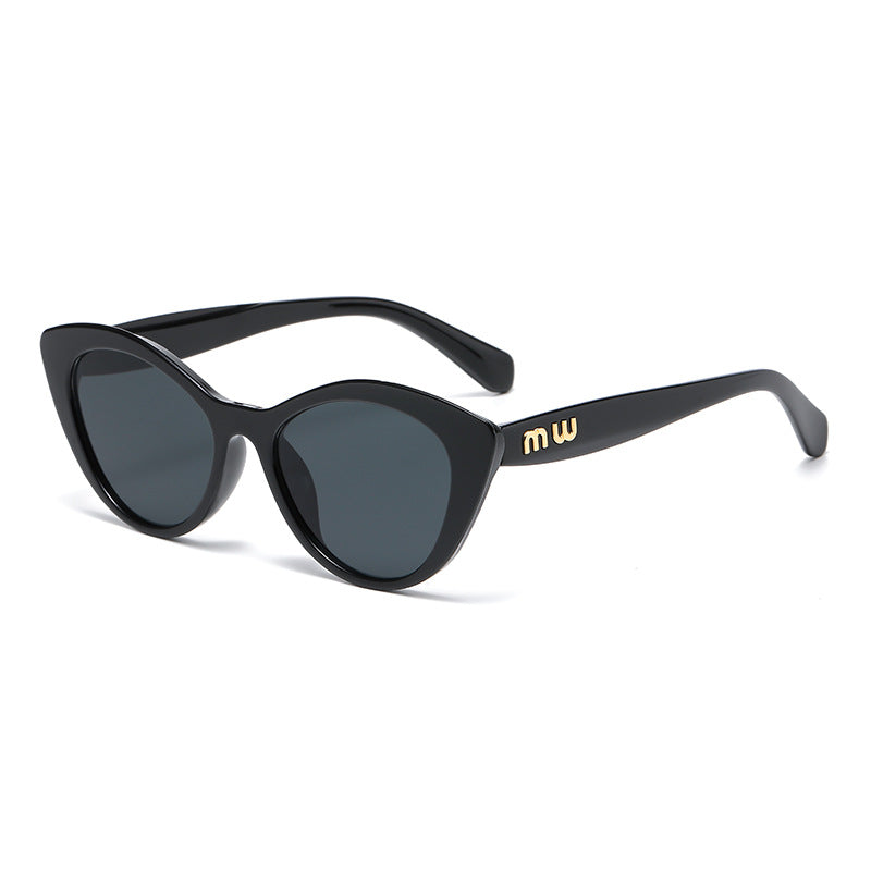 Damen modische Katzenaugen Sonnenbrille mit UV-Schutz Brehn