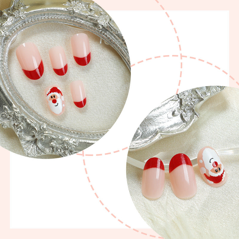 Festliches Press-On Nagelkunst Set Brehn