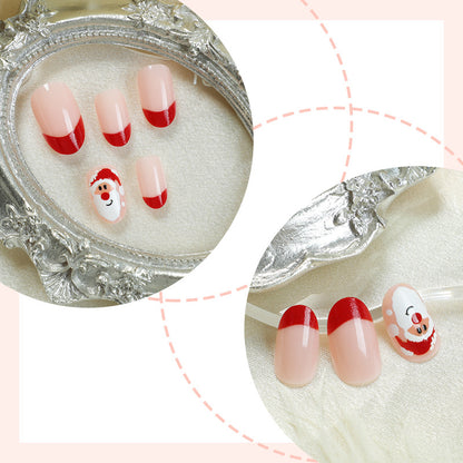 Festliches Press-On Nagelkunst Set Brehn