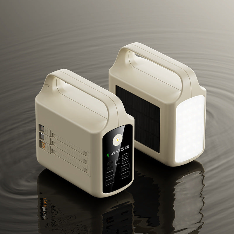 Tragbare Solar Powerbank mit Multifunktions-Ladefunktion Brehn