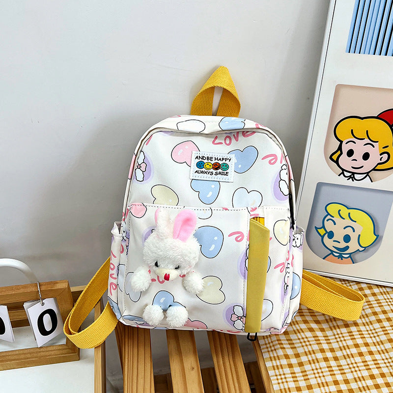 Süßes Plüsch-Hase-Themen Mini-Rucksack Brehn