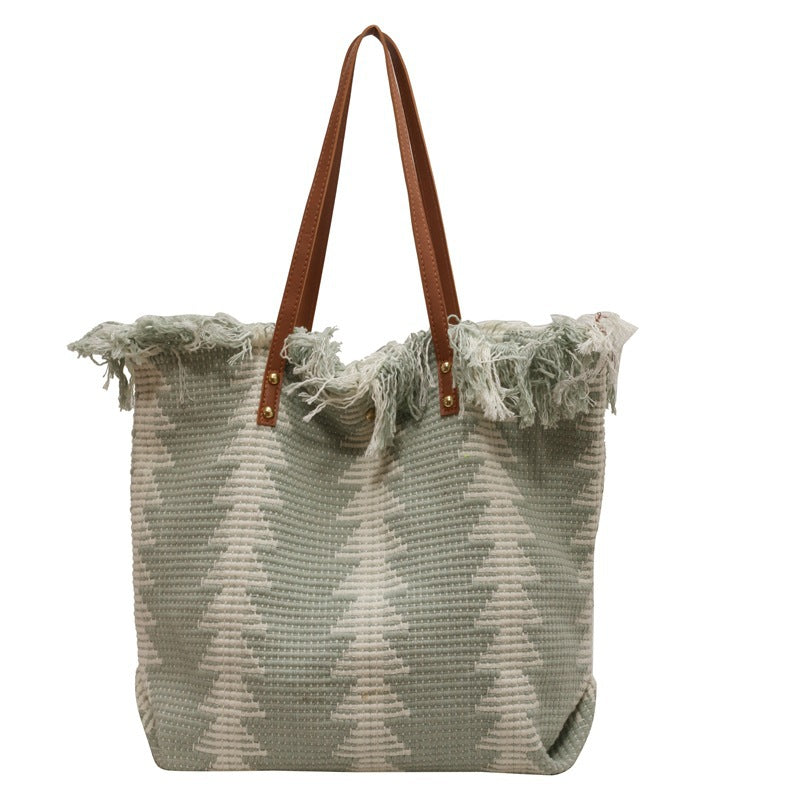 Bohemian handgewebte Tragetasche
