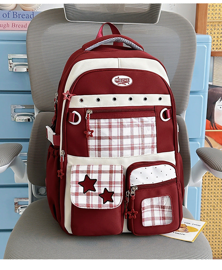 Multi-Pocket Charakter-Themen Schulrucksack