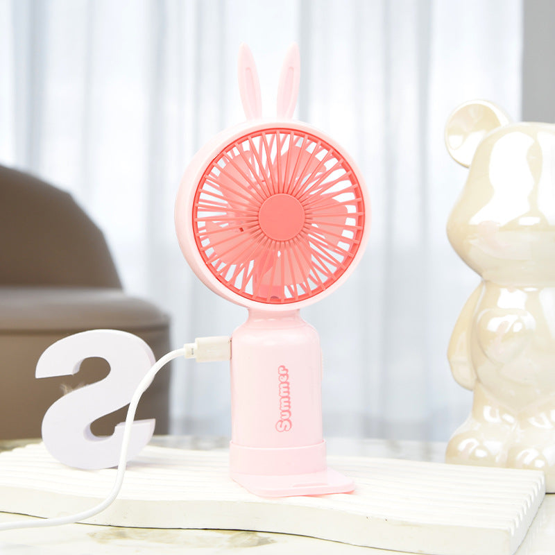 Damen Tragbarer Mini-Ventilator mit lustigem Tierdesign Brehn