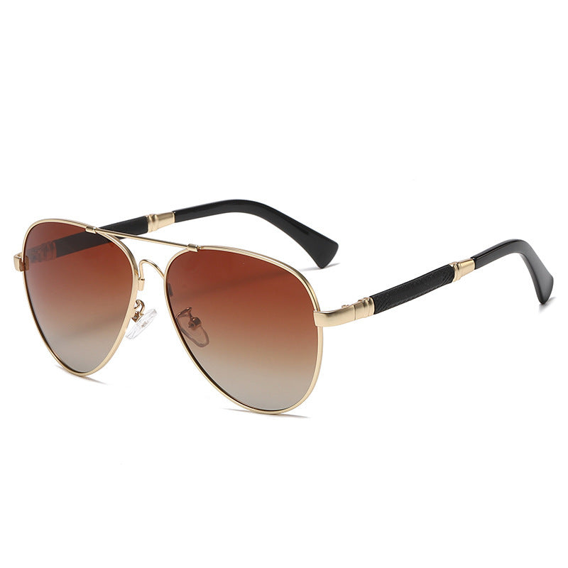 Damen Aviator-Sonnenbrille mit elegantem metallischen Rahmen und UV-Schutz Brehn