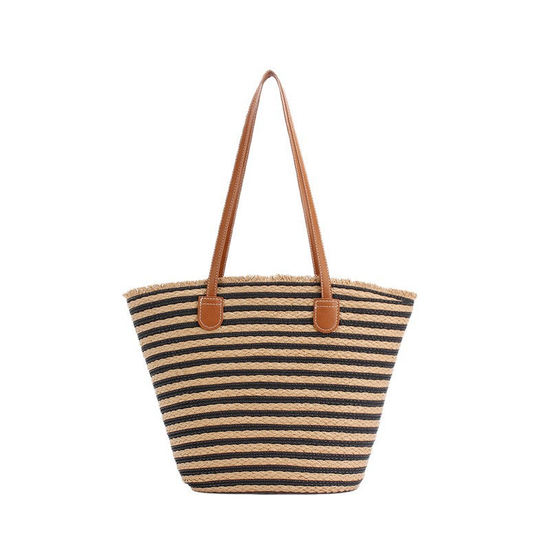 Strandtasche mit Einzigartigem Geflochtenem Design Brehn