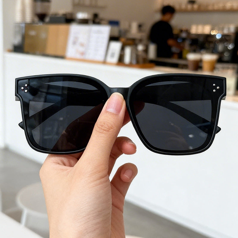Fette geometrische Rahmen Sonnenbrille Brehn