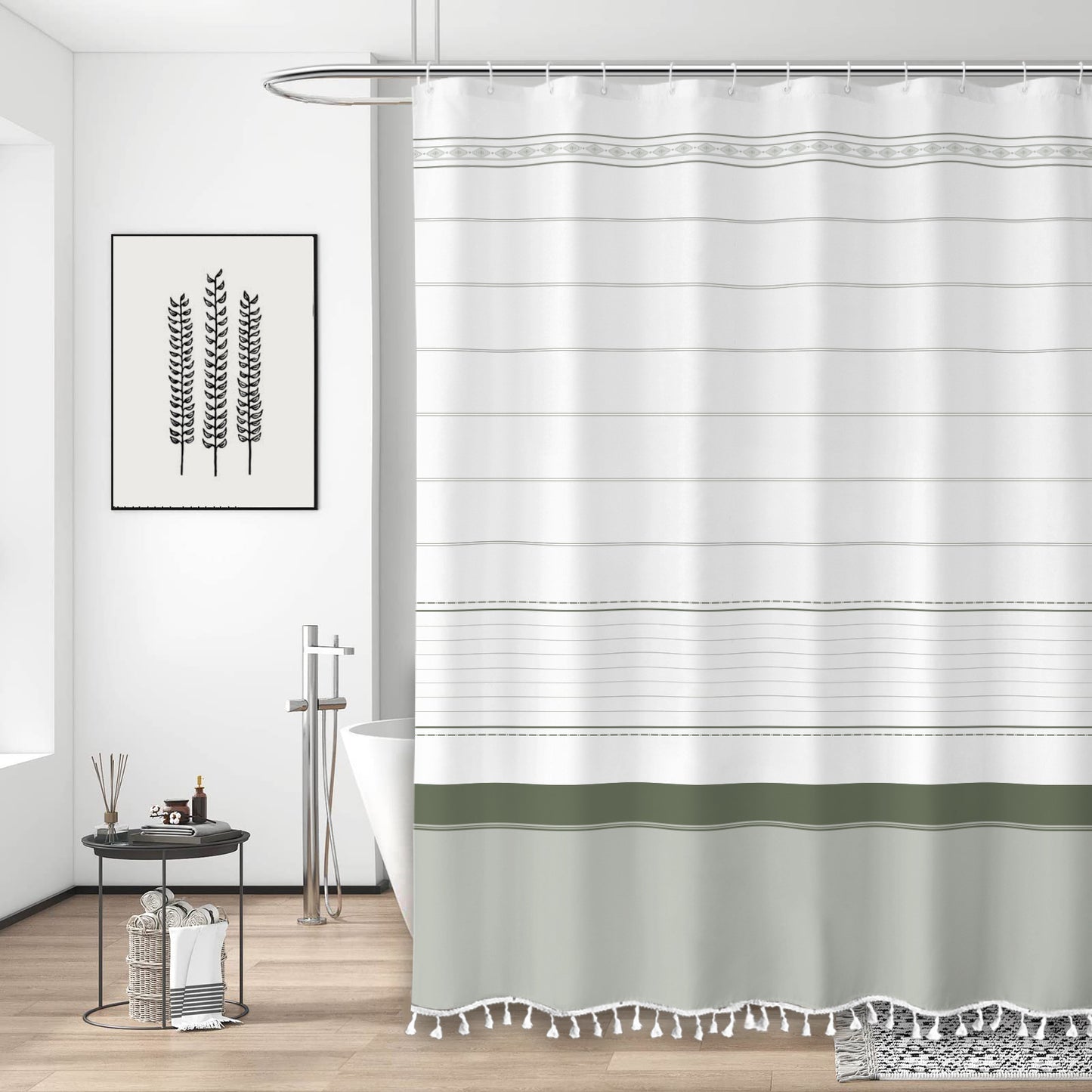 Dekorative Badezimmer Duschvorhang Brehn