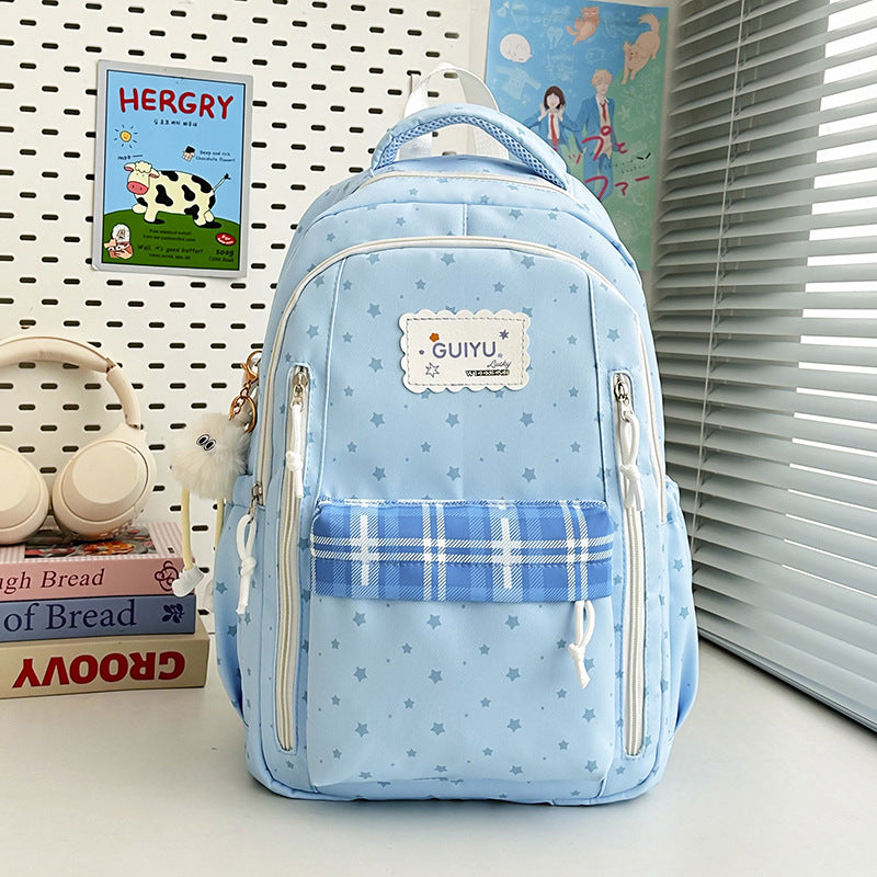 Stylische Stern-Druck Rucksack Brehn 1791205961