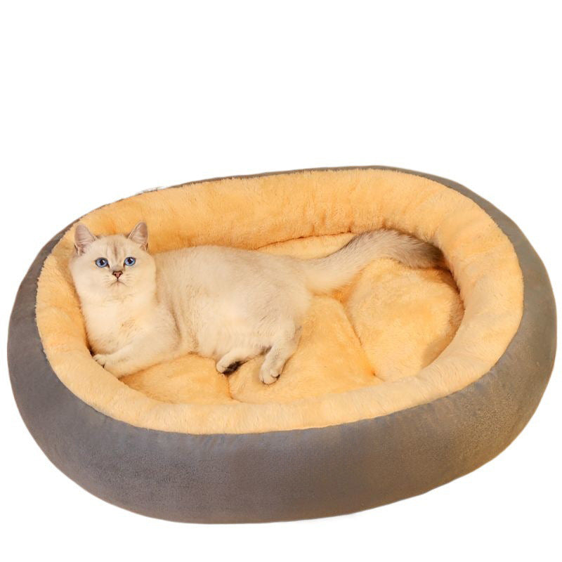 Plüsch Ergonomisches Hundebett