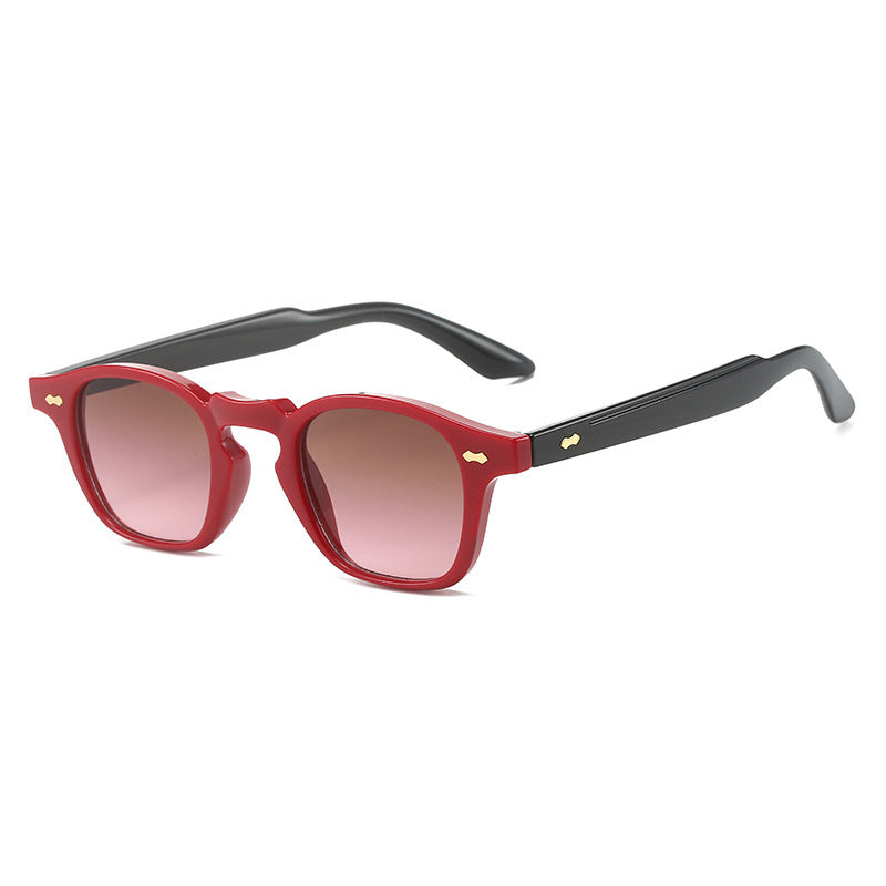 Vintage-inspirierte elegante quadratische Sonnenbrille Brehn