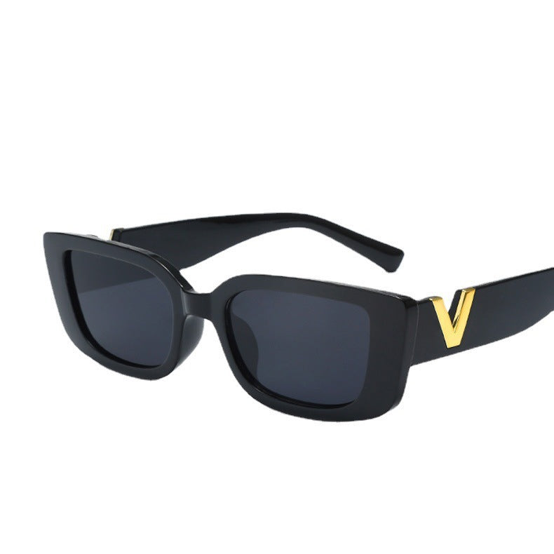 Damen modische Sonnenbrille im trendigen Leopardenmuster Brehn