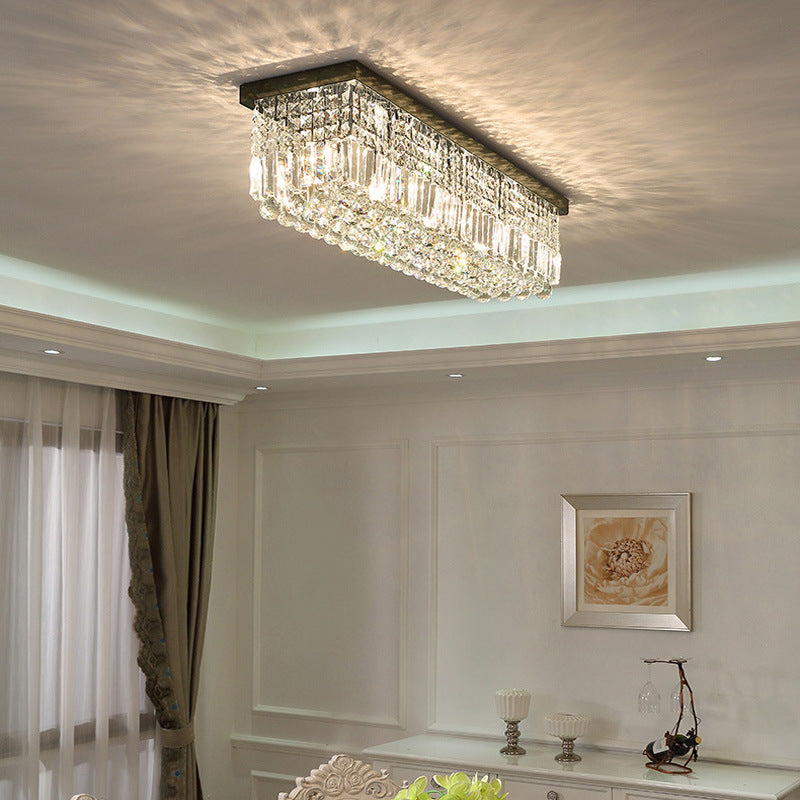 Kristall Linear Pendelleuchte