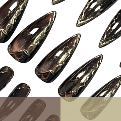 Elegante Stiletto-Nagelverlängerungen Brehn