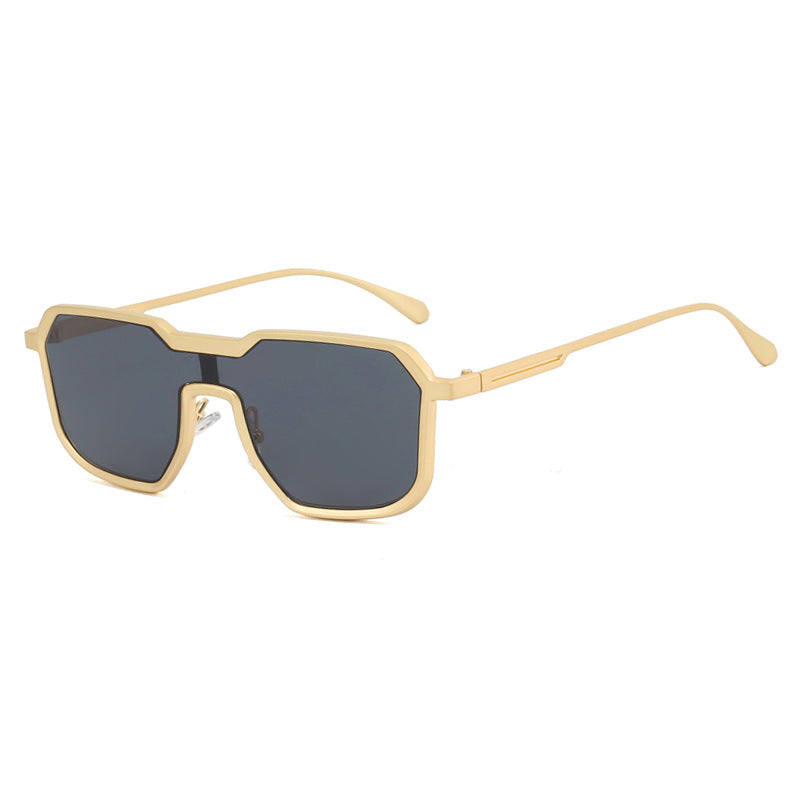 Damen extravagante geometrische Sonnenbrille mit schützendem UV-Filter Brehn