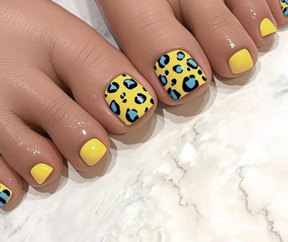 Trendige Leopardenprint Nagelkunst Brehn