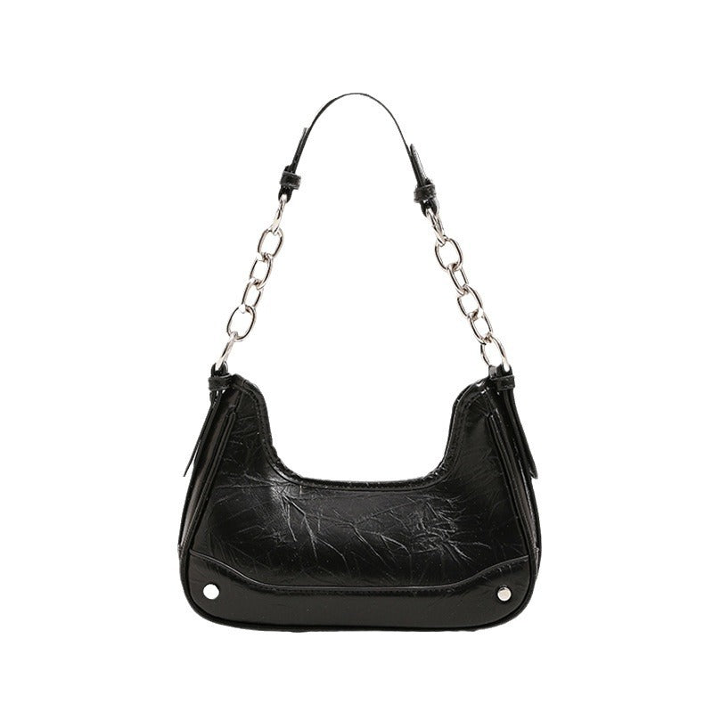 Chic Metallic Schultertasche Brehn