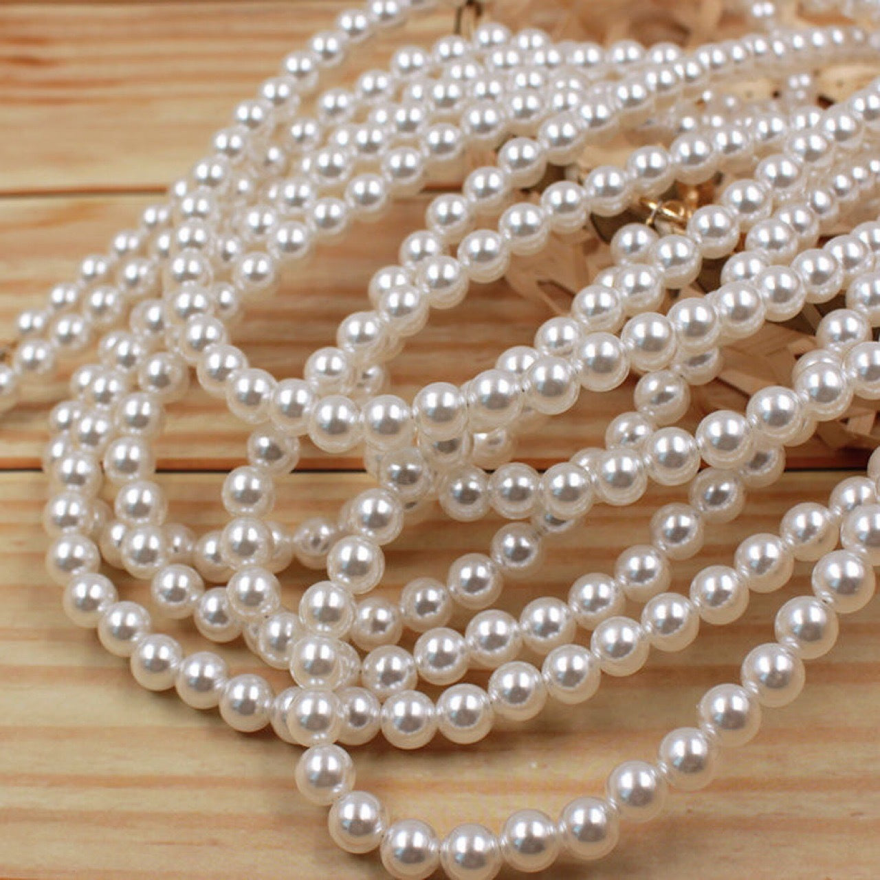 Elegante Perlenkette Brehn