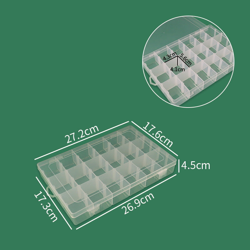 Multi-geteilter Bastelbedarf Aufbewahrung Container Brehn