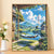 Szenische Landschaft Kunstdruck Brehn