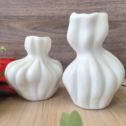 Abstract Textured Decorative Vase Brehn