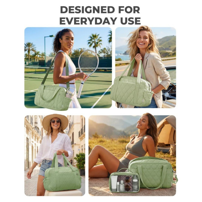 Kosmetische Reisetasche mit Transparentem Organizer Brehn