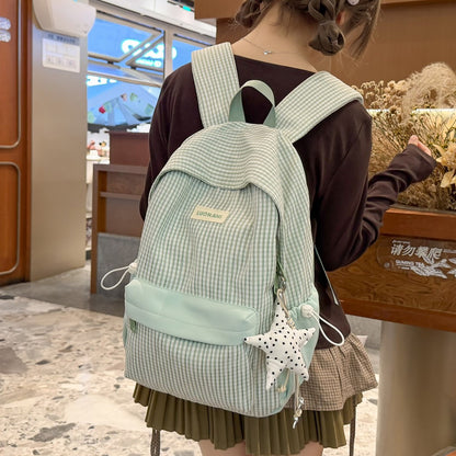Stylische gestreifte Rucksack Brehn